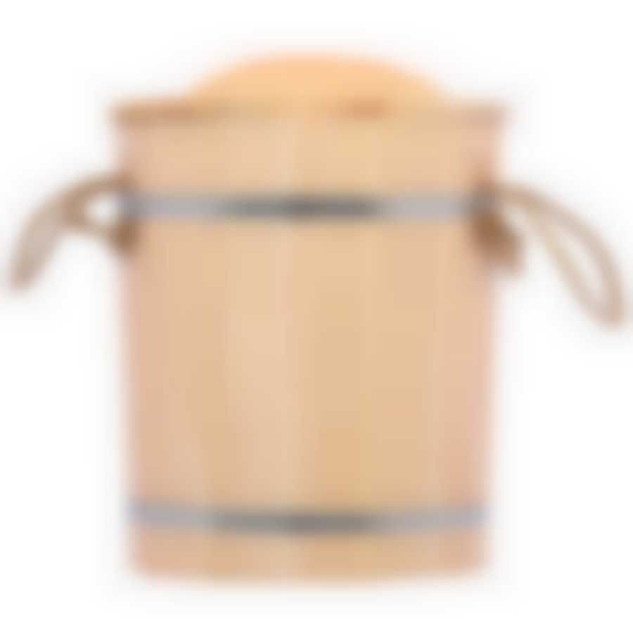 Запарник 16 л, "Hot Pot", с крышкой, липа