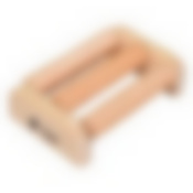 Массажёр деревянный для ног, 14х9х4 см