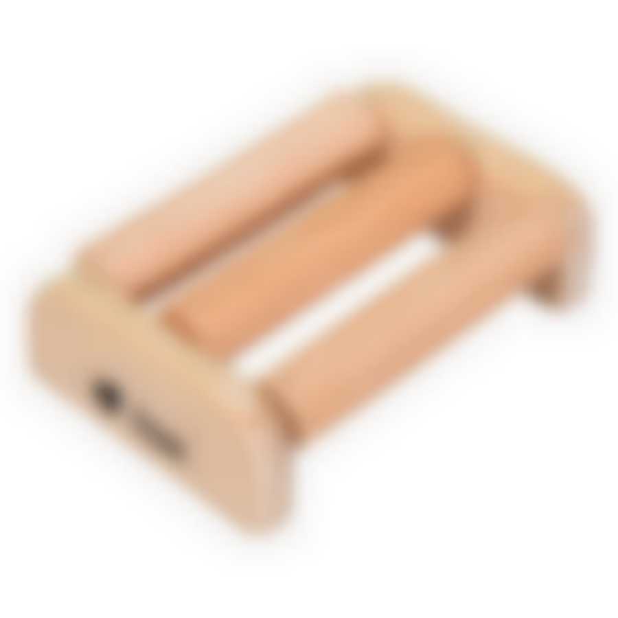 Массажёр деревянный для ног, 14х9х4 см