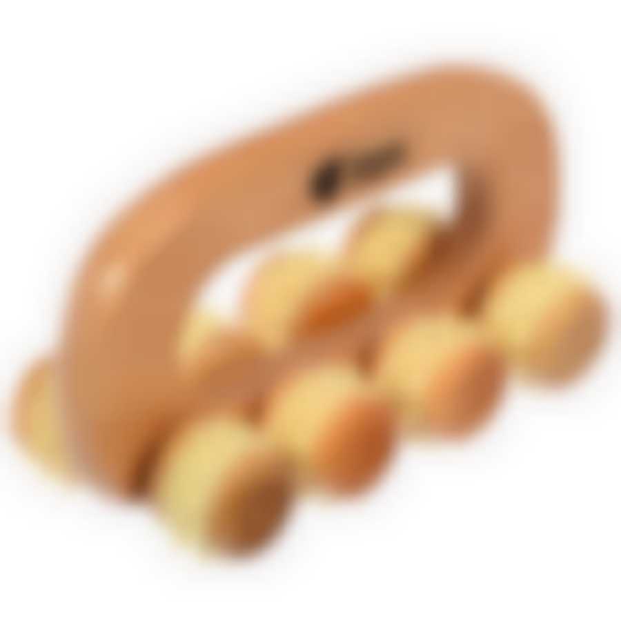 Массажёр деревянный универсальный "Вездеход", 14х7х8,5 см