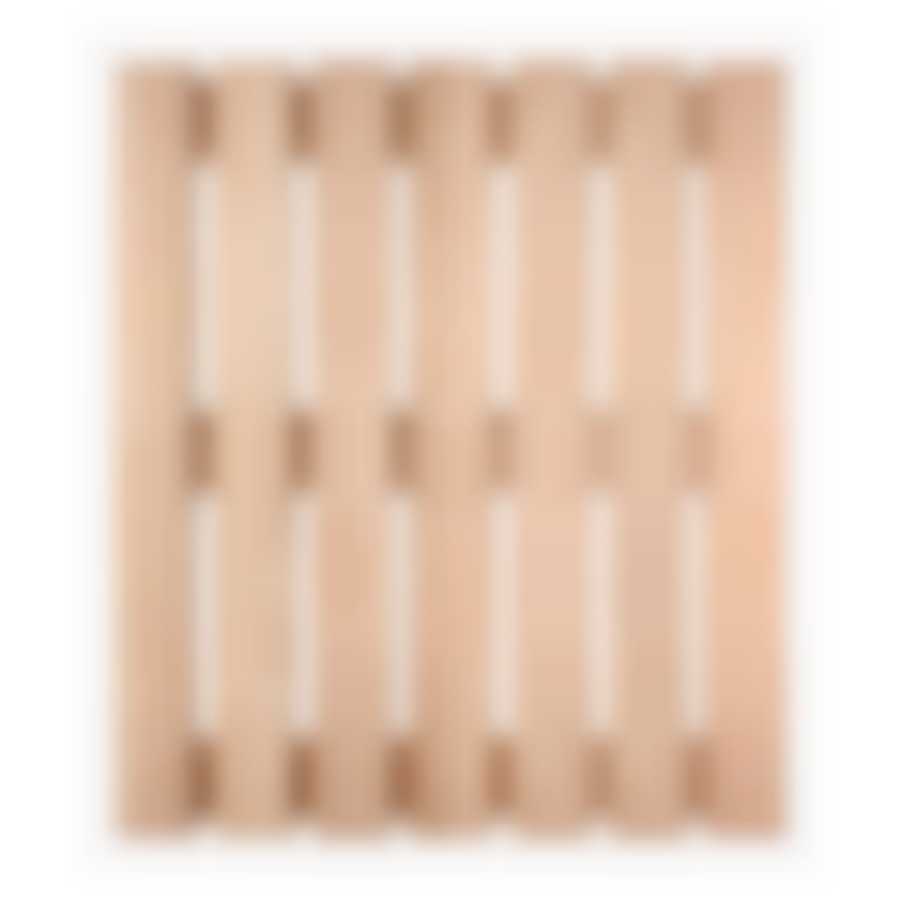 Решетка на пол, 60х70х4 см, ольха