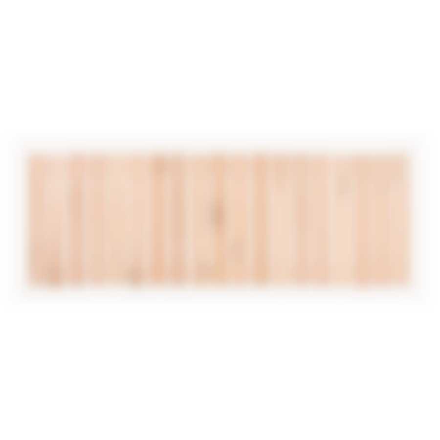 Коврик - сидушка, 31х90 см, липовая рейка Б класса