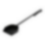 Совок кованый, черный, 54 см