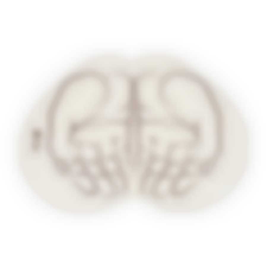 Коврик войлочный 43*30 см "Ладони" для бани и сауны