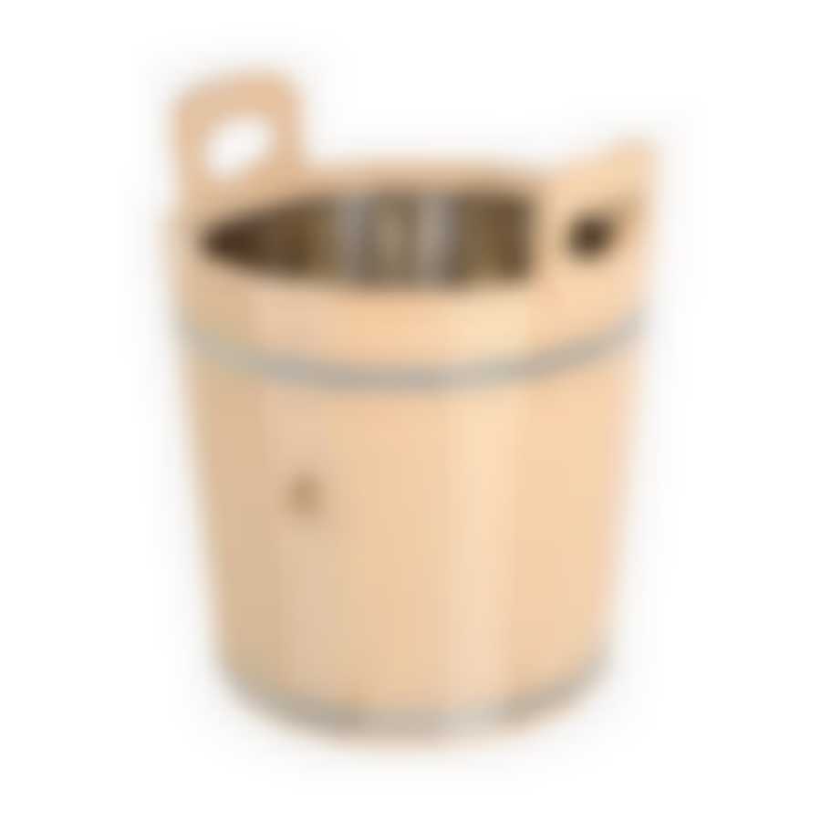 Запарник 20 л, с нержавеющей вставкой, липа