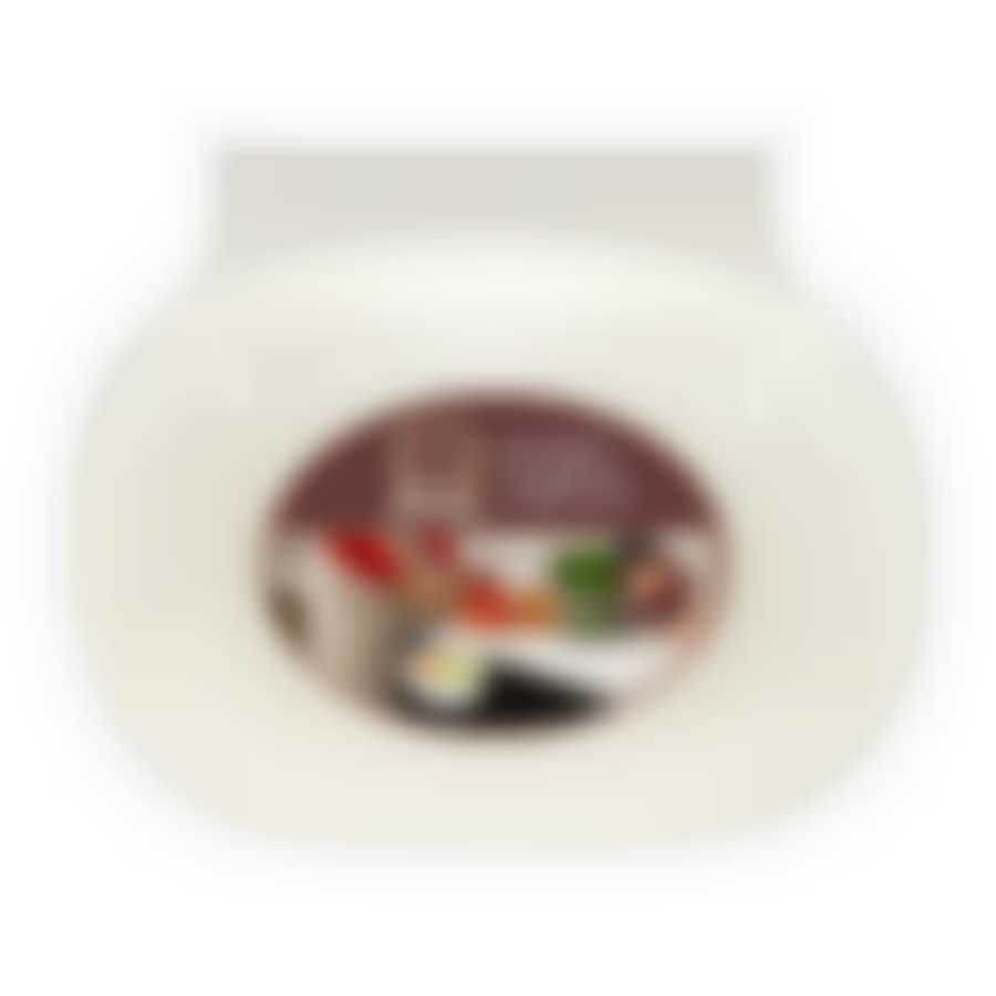 Корзина на дверцу подвесная белая, пластик