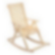 Кресло - качалка, 120х120х60 см, липа