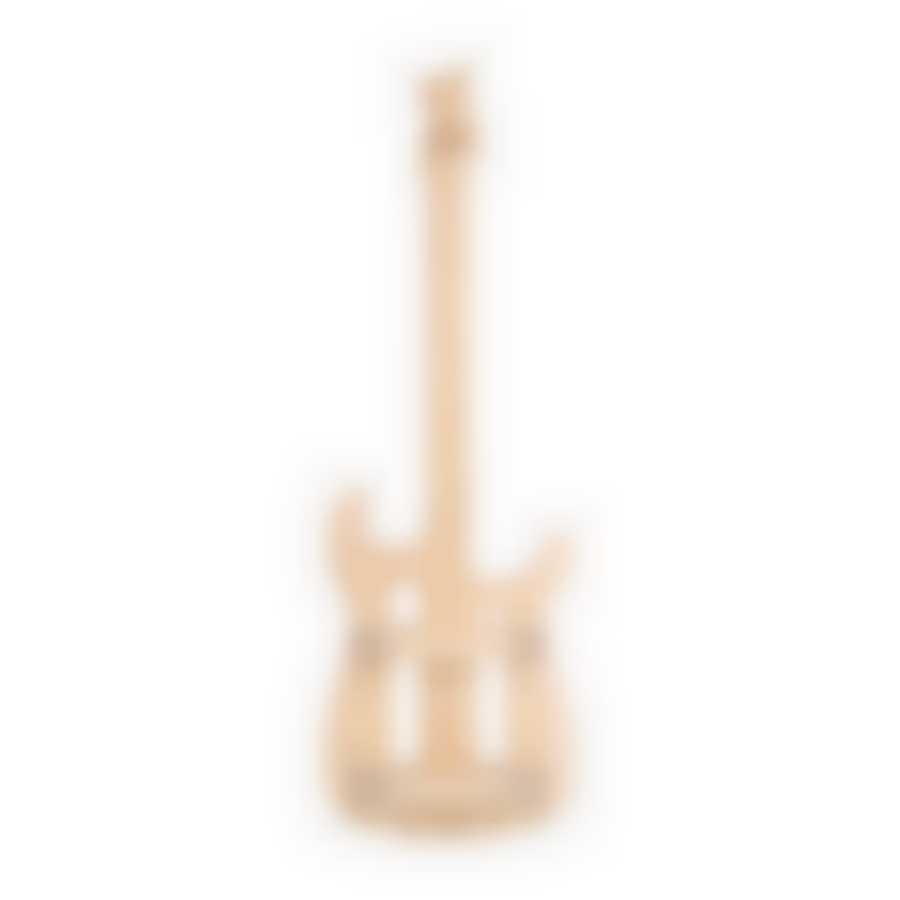 Полка - гитара, 80х26х10 см, липа