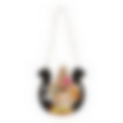 Оберег "Банник", удачи, в подкове, 14*15*2,5 см, для бани и сауны