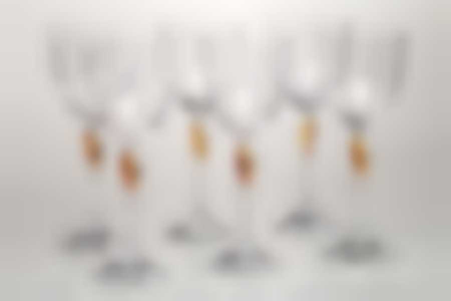 Набор бокалов для вина из 6 шт."ФЛЕР" 250 мл.