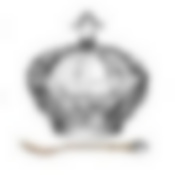 Икорница с ложкой коллекция "МУЗА" d=11 см v=11,5 см.