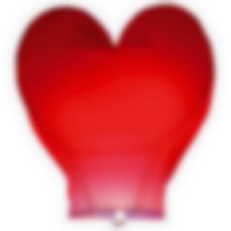 Фонарик летающий 38x95x95 "Сердце"