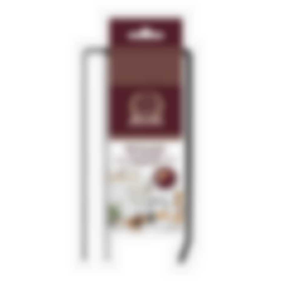 Держатель на полку для бумажных полотенец подвесной черный, металл