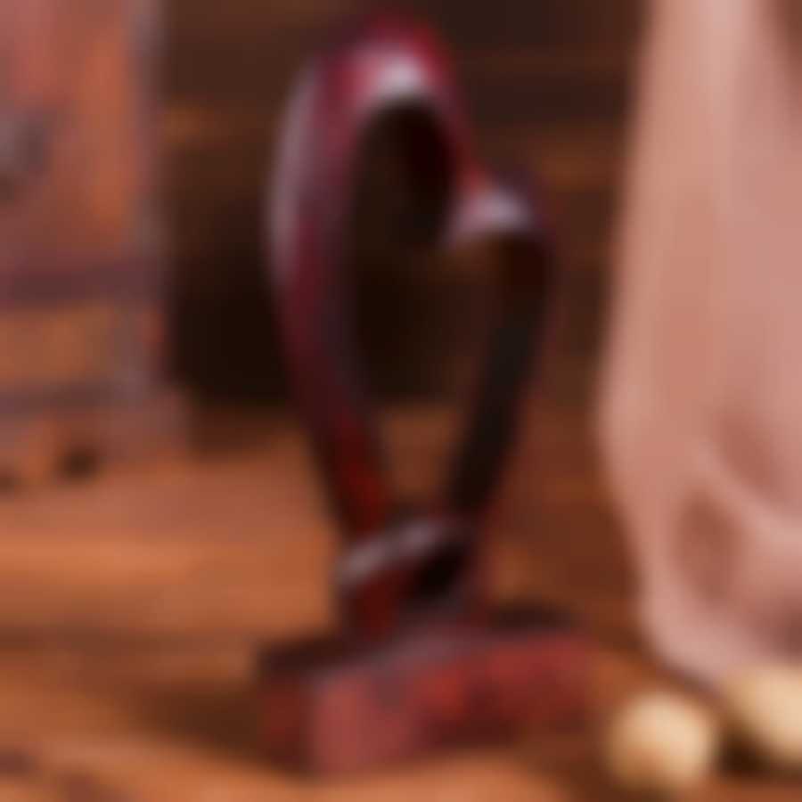 Сувенир дерево "Сердце" темный 20х9х3 см