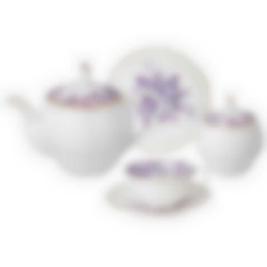 ЧАЙНЫЙ СЕРВИЗ LEFARD "LILAC" НА 6 ПЕР. 14 ПР.