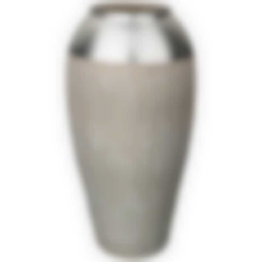 Ваза Fidelis gemma silver высота 37см