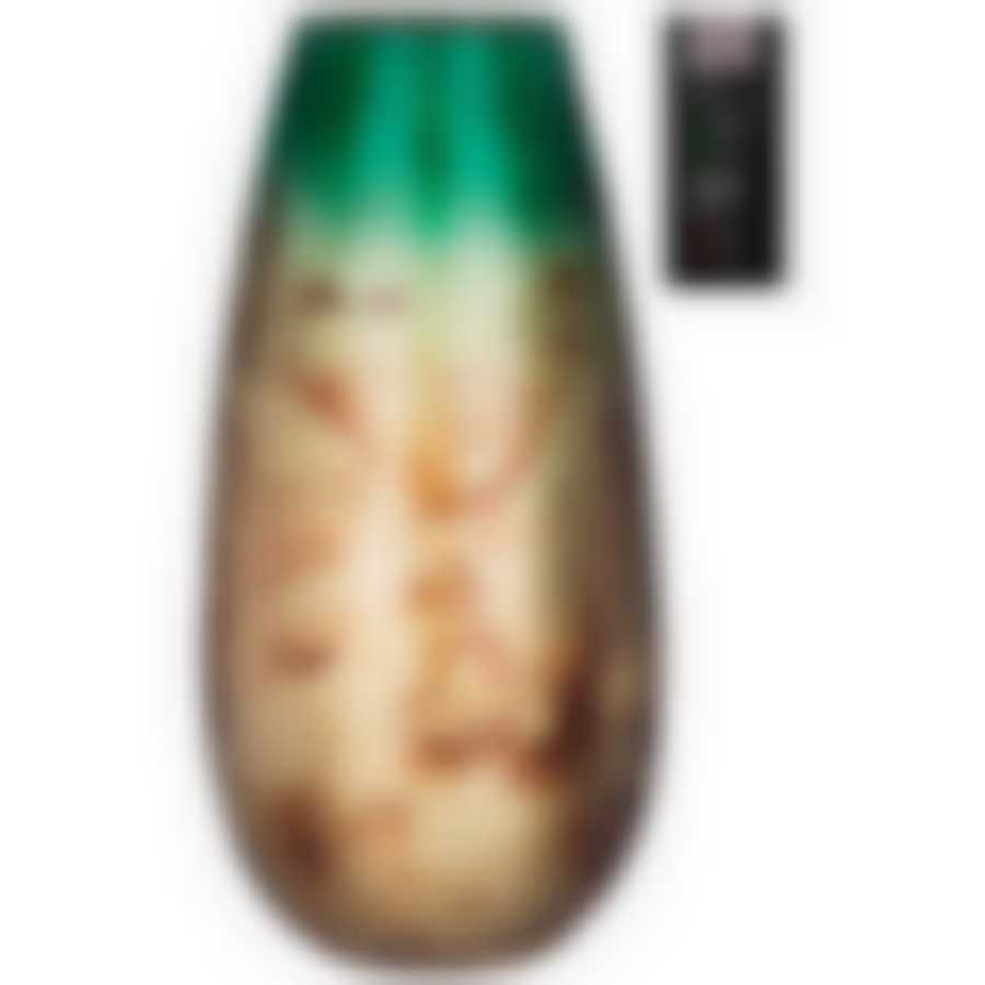 Ваза stone Magda azure высота 37см