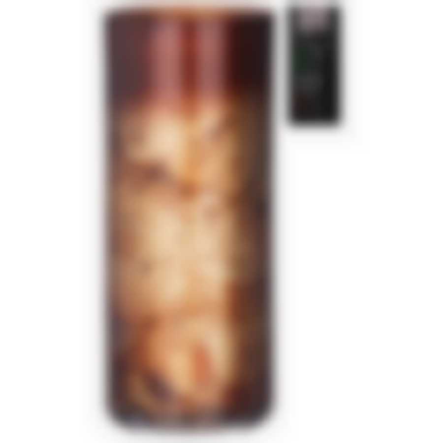 Ваза cilindro Magda brown высота 30см диаметр 12см