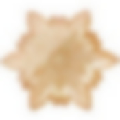 Блюдо Snow cristal gold 20см