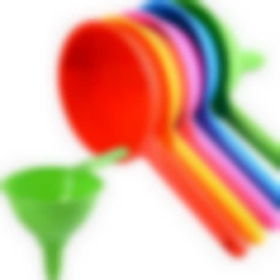 Воронка пластиковая с ручк