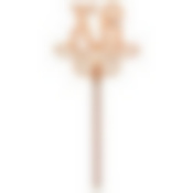 Топпер для кулича и пасхи "ХВ". Размер 17х7,8х0,7 см NEW