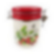 Банка "ВИШНЯ" 750 мл с клипсой в подарочной упаковке