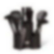 Набор ножей и кухонных аксессуаров на подставке 12 пр