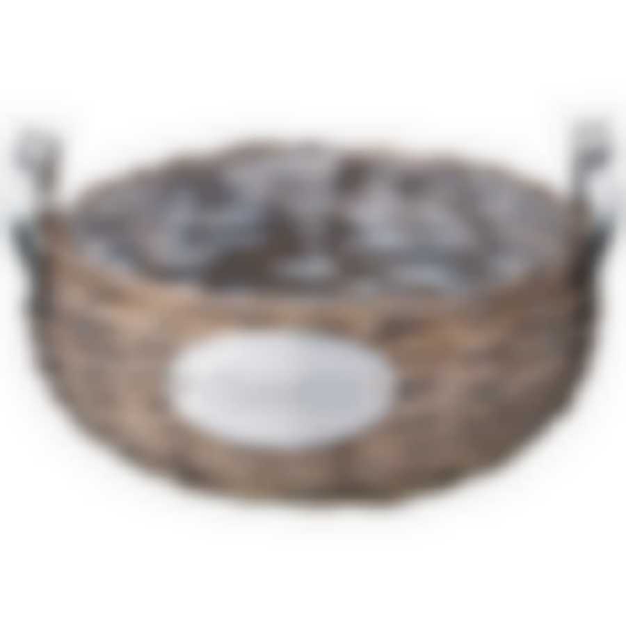 КОРЗИНКА С РУЧКОЙ 25*10 СМ