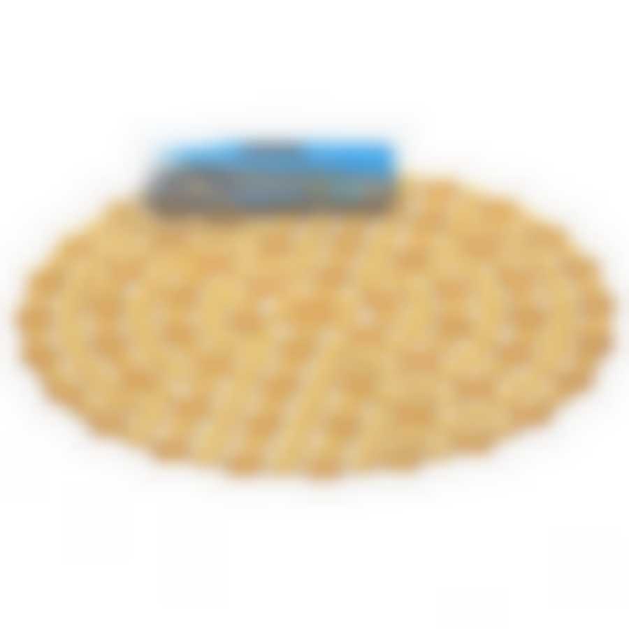 Коврик в раковину "Бусины" (круг) D29см NEW (цвет в ассортименте)