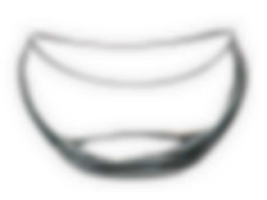 ФРУКТОВНИЦА "ГОНДОЛА" ДИАМЕТР=23,5 СМ. ВЫСОТА=14 СМ.