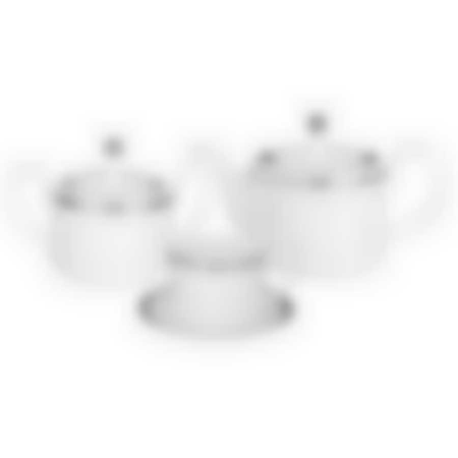 Чайный сервиз lefard Crown на 6 пер. 14 пр. платиновый 