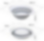 Дуршлаг ФЛЕКС складной Смоки