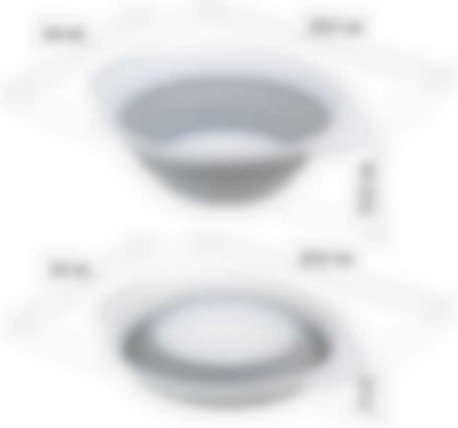 Дуршлаг ФЛЕКС складной Смоки