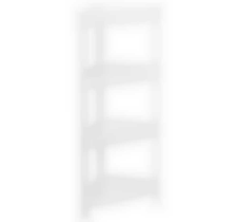 Этажерка треугольная (4 секции) Белый