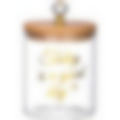 Емкость для сыпучих продуктов agness Kristall 650 мл 9.5*9.5*11 см. цвет: прозрачный