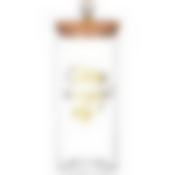 Емкость для сыпучих продуктов agness Kristall 1350 мл 9.5*9.5*21 см. цвет: прозрачный