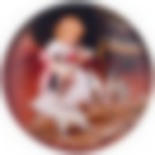 Поднос сервировочный agness Девочка с собачками 33х2,1 см