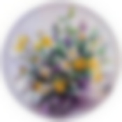 Поднос сервировочный agness коллекция Полевые цветы 33х2,1 см