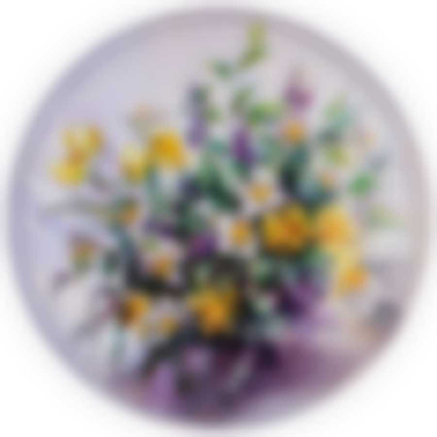 Поднос сервировочный agness коллекция Полевые цветы 33х2,1 см