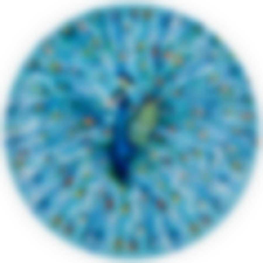 Поднос сервировочный agness Павлин 33х2,1 см