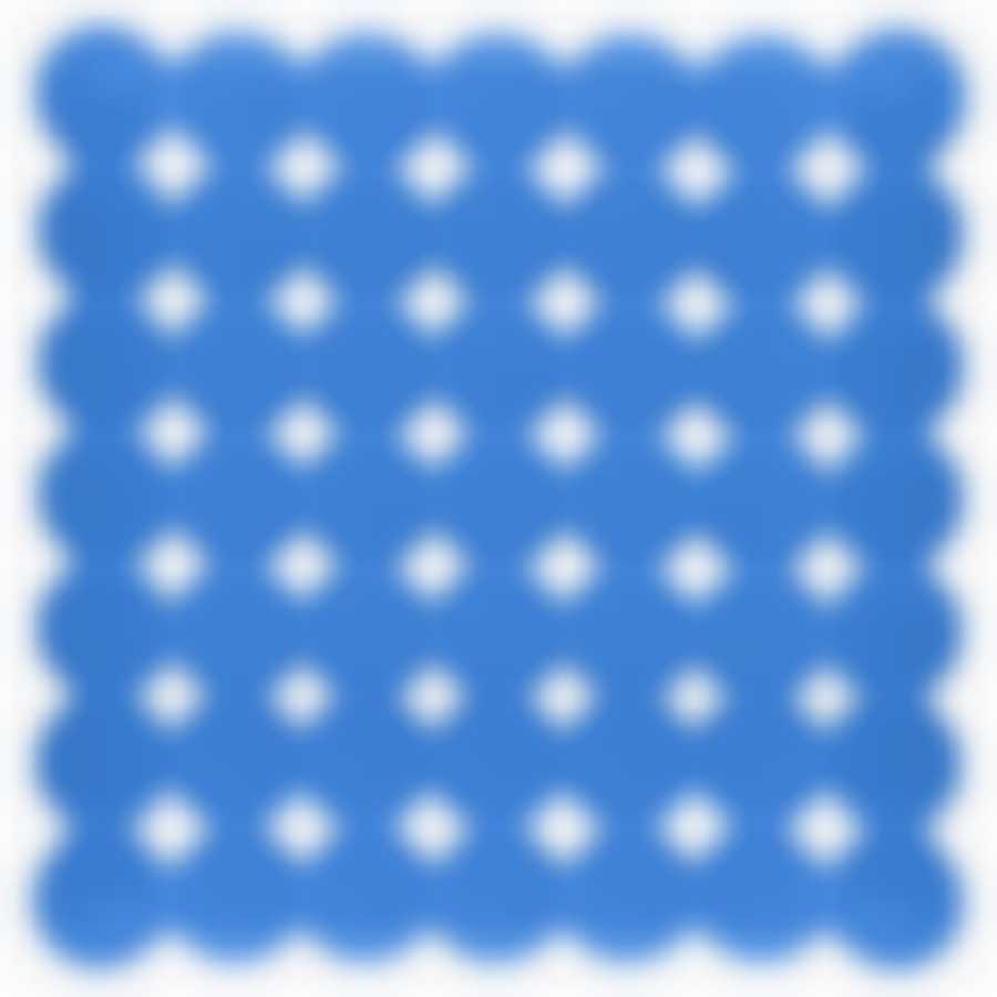 Коврик для душа массажный, 43х45 см (синий) NEW