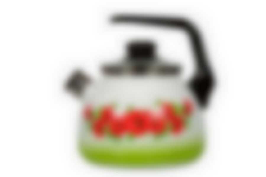 Чайник 3,0л со свистком Восточный мак