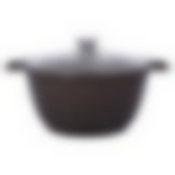 Кастрюля литая 4л стеклянная крышка