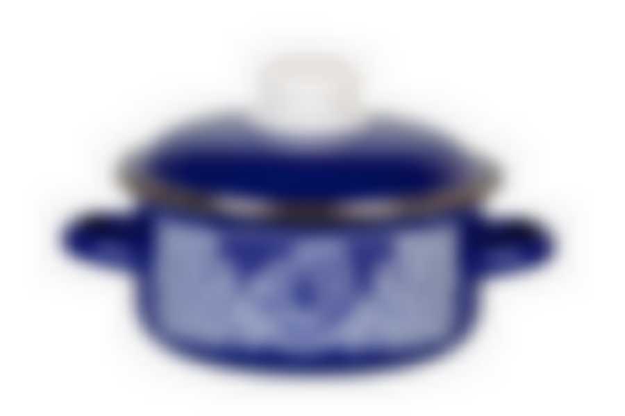 Кастрюля 5,0л цилиндрическая Вологодское кружево