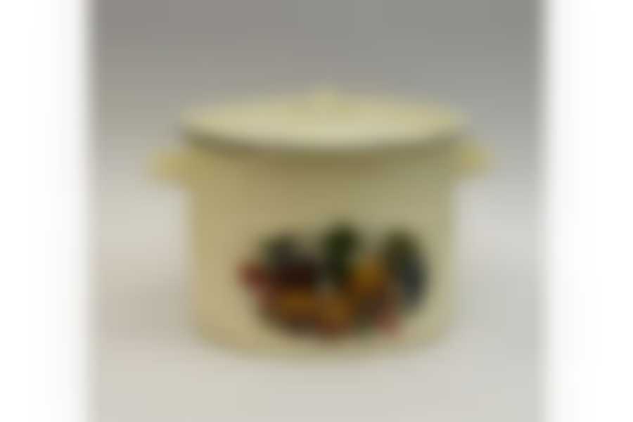 Кастрюля 5,5л с рисунком без металлического ободка