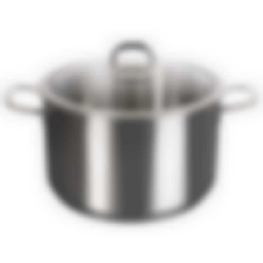 Кастрюля 9,0л стеклянная крышка SAFIA ТМ KUKMARA, SF-CA9028G