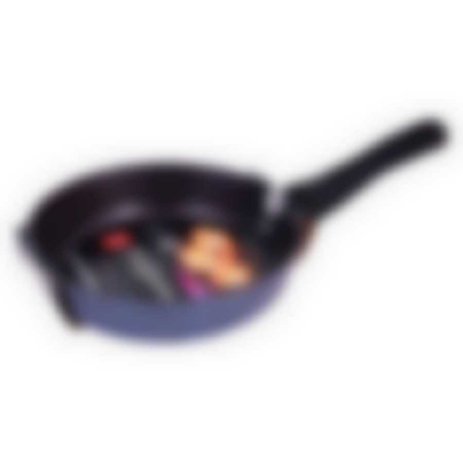 Сковорода литая 22см съемная ручка Сапфир ТМ Традиция, ТС2225