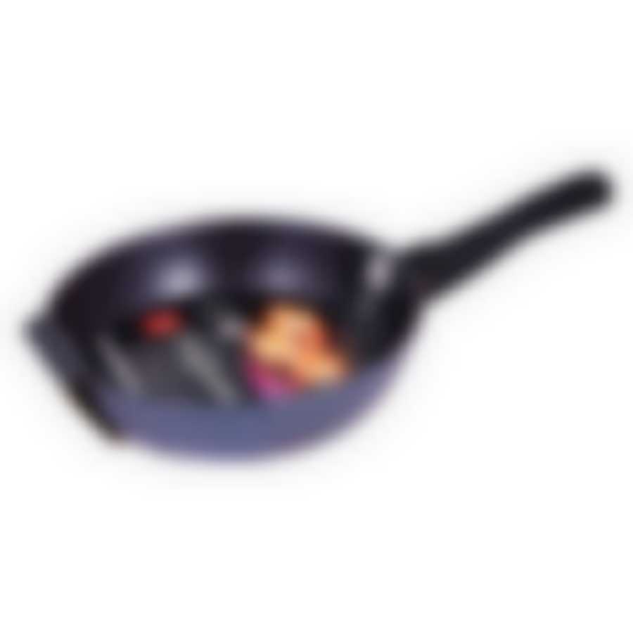 Сковорода литая 24см съемная ручка Сапфир ТМ Традиция, ТС2245