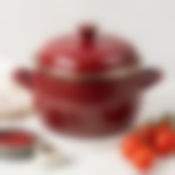 Кастрюля 3.3л сферическая Бордо ТМ METROT, 353756