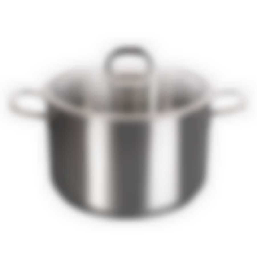 Кастрюля 6,0л стеклянная крышка SAFIA ТМ KUKMARA, SF-CA6024G